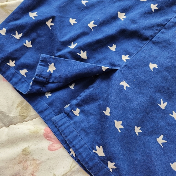 People Tree Blue Dove Dress size M - Picture 6 of 7